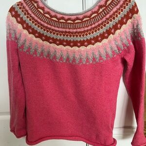 Sundance Fairisle Sweater Small
